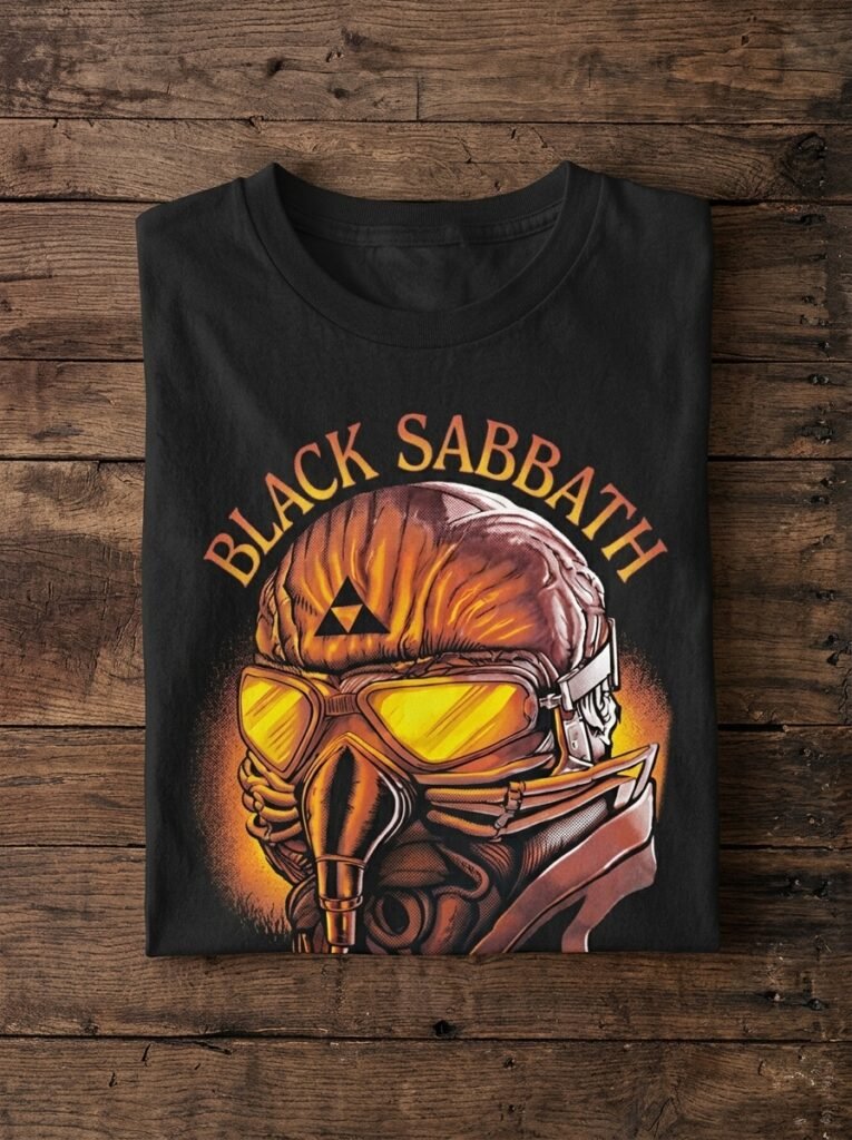 Camiseta Black Sabbath - Never Say Die | Algodón 100% Rockquil