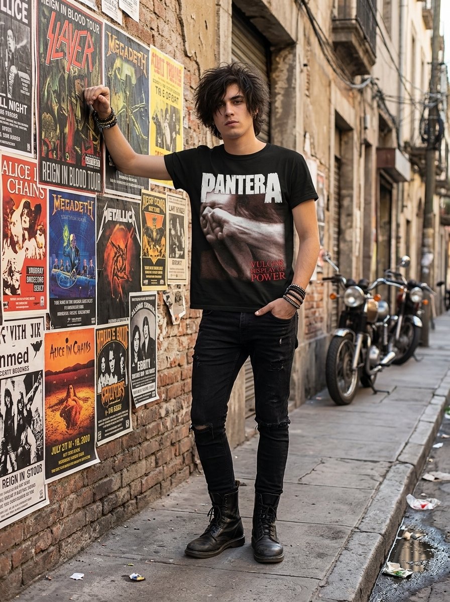 Camiseta Pantera - Vulgar Display of Power | Algodón 100% Rockquil - Imagen 2