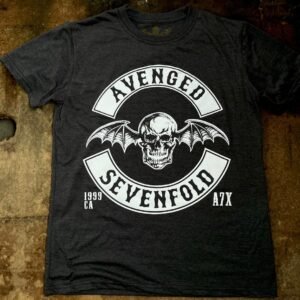 Camiseta Avenged Sevenfold - Deathbat | Algodón 100% Rockquil