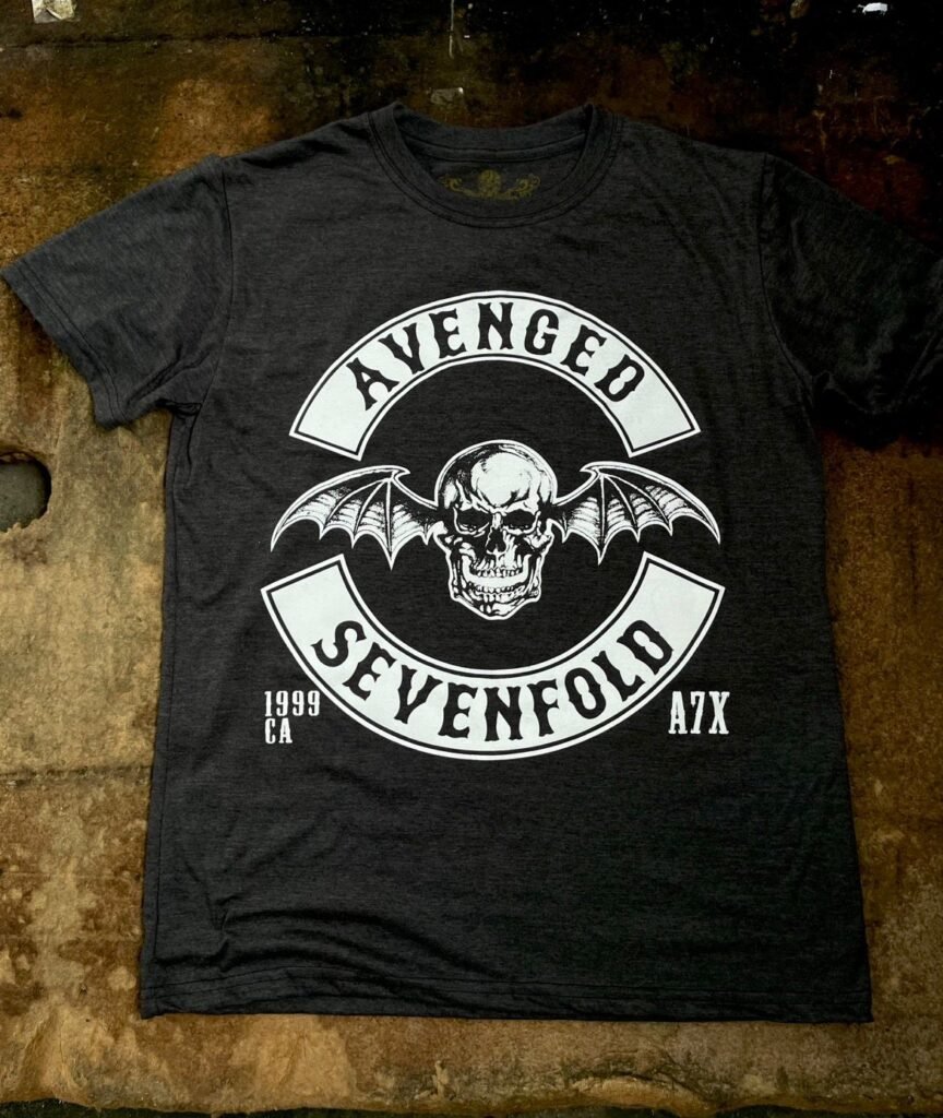 Camiseta Avenged Sevenfold - Deathbat | Algodón 100% Rockquil