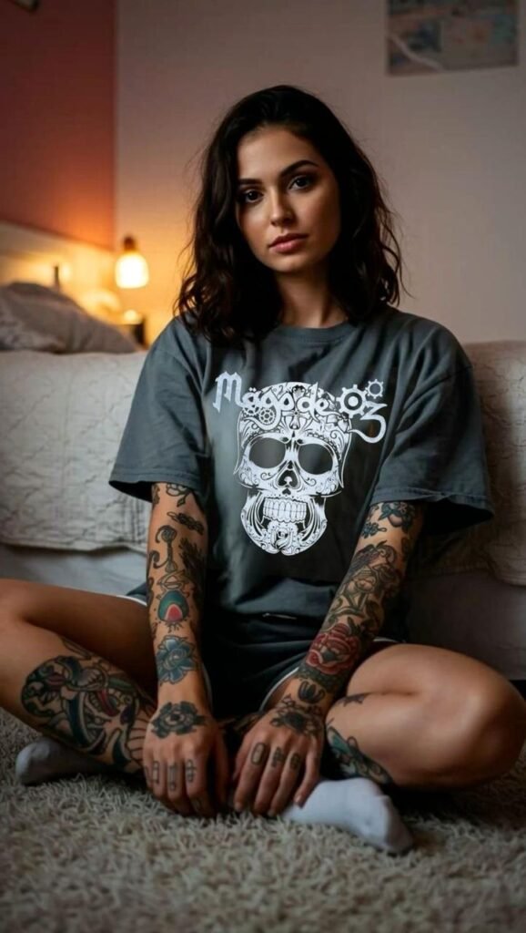 Camiseta Mägo de Oz - Calavera | Algodón 100% Rockquil