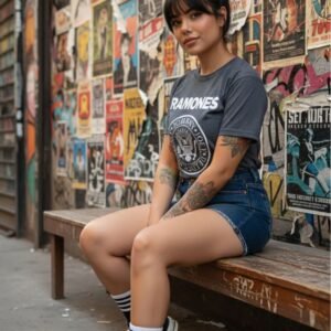 Camiseta Ramones - Presidential Seal | Algodón 100% Rockquil